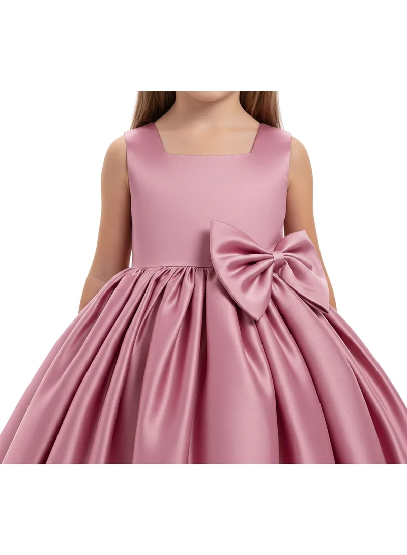 دىدانيالا فستان بفيونكة ساتان